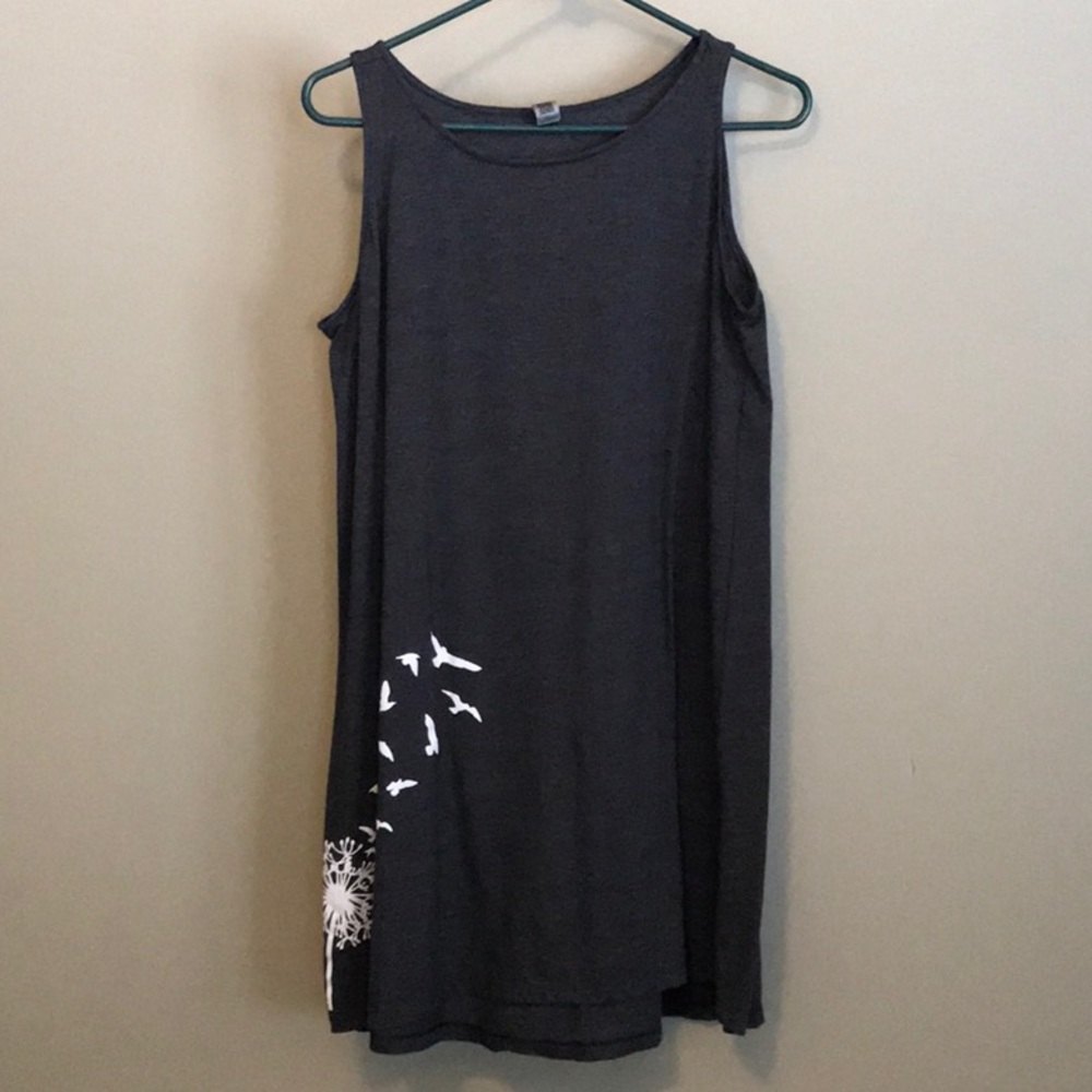 Instant Message Tank Dress NWOT